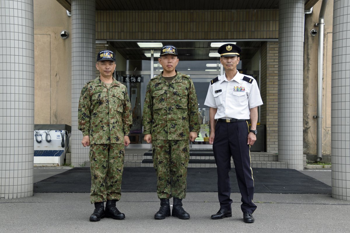 第3即応機動連隊は7月31日、連隊兼ねて駐屯地 #最先任上級曹長 の