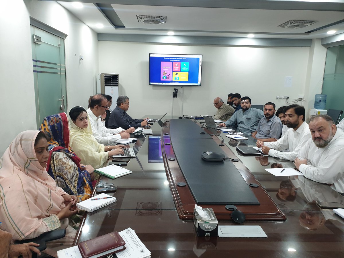 KPCIP1's tweet photo. Pre Project Performance Monitoring System (PPMS) huddle; PPMS developed under PMU’s Compliance section is one of the key milestones achieved by #KPCIP. PPMS will support interventions to fast track every aspects of project components and achieve the set targets.
@PakistanADB https://t.co/3Nibilu82m