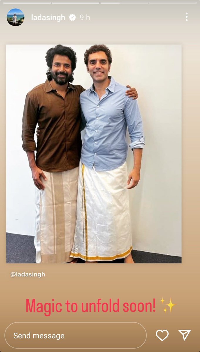 SKism_Offl's tweet photo. #SK21 Update From Producer🎯🔥

@sonypicsfilmsin @ladasingh 
#Maaveeran @Siva_Kartikeyan https://t.co/iezMOlfKpK