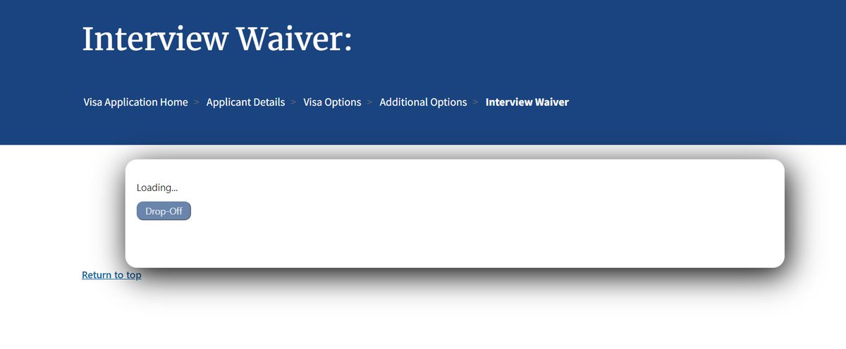 chandraprasanth's tweet photo. @vfsglobalcare I am unable to schedule appointment for drop-off  - US VISA (interview waiver). I am stuck at final stages of drop-off application on https://t.co/tDPz9xTwRV. Please suggest an alternative. https://t.co/MueJJp3qCB