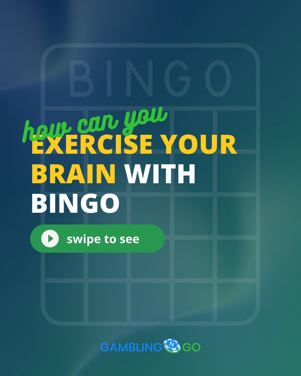 gamblingngo's tweet image. Boost your brain power with the ultimate #gameofluck and focus! 🧠

#Bingo has hidden benefits that go beyond the jackpot.  Read more here:  gamblingngo.com/guides/is-bing…