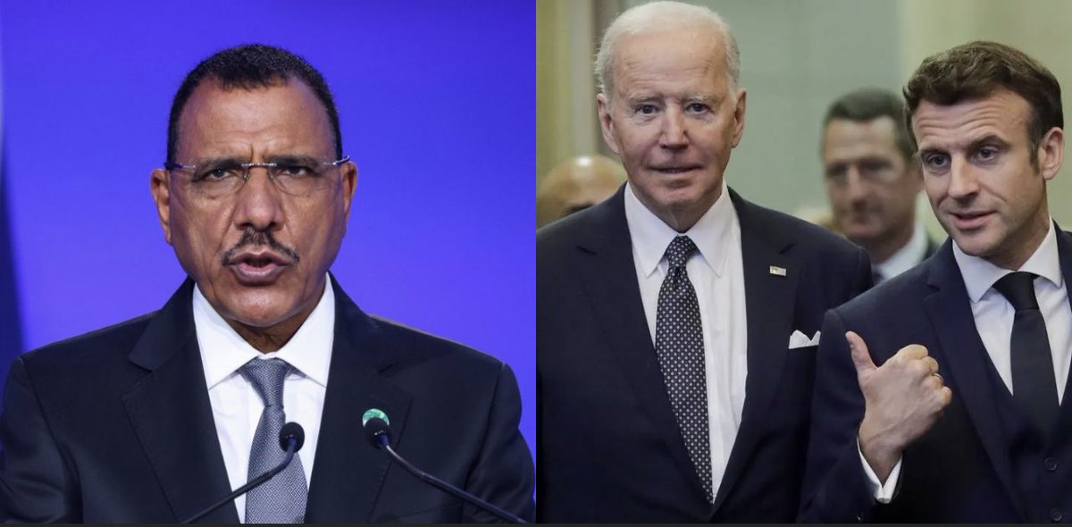 Nath_Yamb's tweet image. C’est intéressant de constater que Bazoum et sa clique, qui prétendent avoir été “élus démocratiquement”, ne font pas appel au peuple nigérien pour les remettre au pouvoir, mais plutôt à des puissances étrangères. 

Les coups d’état militaires de ces dernières années en Afrique…