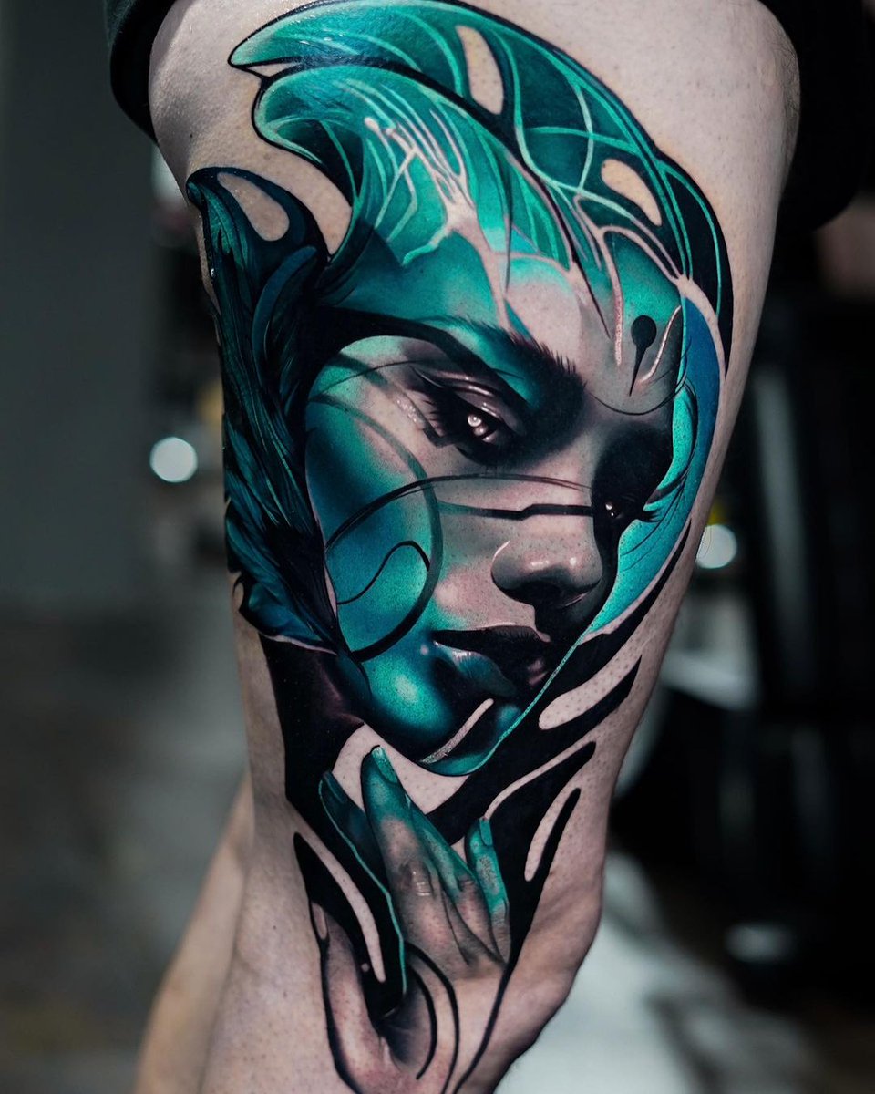 KillerInkTattoo's tweet photo. Incredible colour work from Sampaguita Jay with Killer Ink tattoo supplies! 

#tattoo #colourtattooo https://t.co/4STzmRvKbH