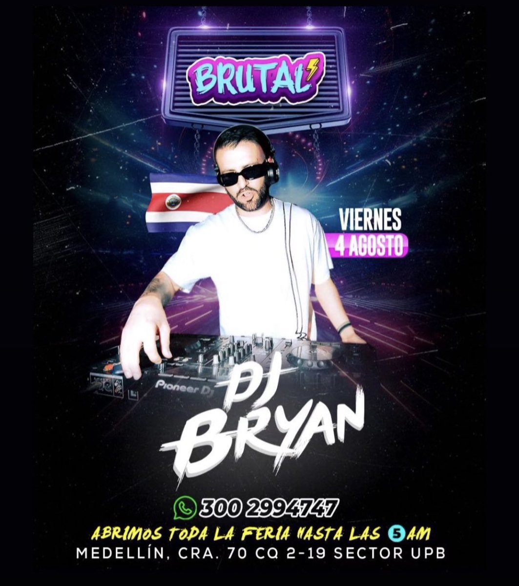 djbryancrc's tweet photo. 🇨🇴⚡️🇨🇷 https://t.co/SxRwHRIUYt