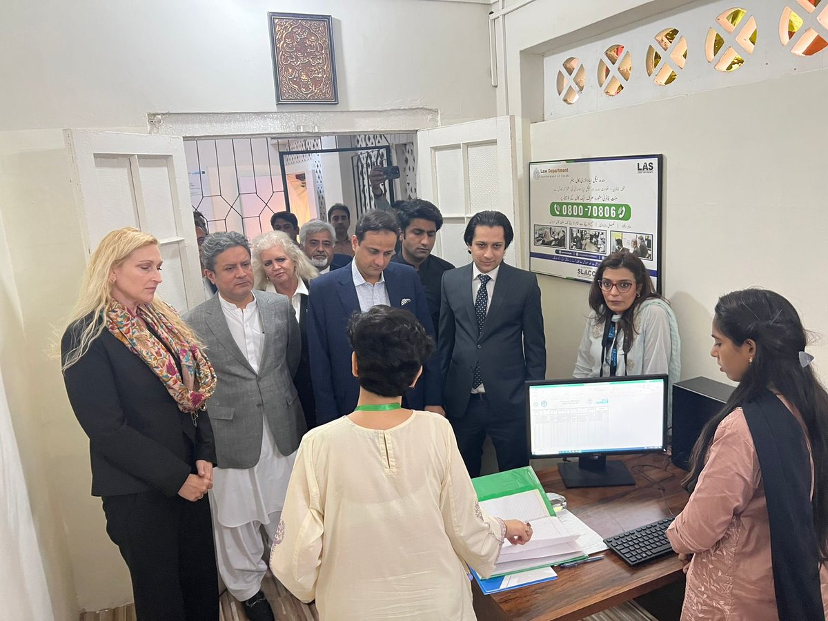 The 1st Anti Rape Crisis Cell was inaugurated at MA Jinnah Road near Civil Hospital in Karachi. The event was also attended by Qasim Soomro, US Consul General, representatives of UN Women &amp; other friends from the civil society. This is an important development to curb GBV crimes