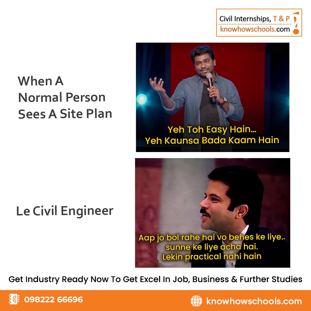 It's not easy!

'Visit Us: knowhowschools.com
Contact Us:098222 66696
Address: Dharamraj Chowk, DY Patil College Rd, Sector 29, Nigdi, Pimpri-Chinchwad, Maharashtra 411099'

#skilldeveloment #structure #civilinternship #Civilplacement #onsitetraining #knowhow