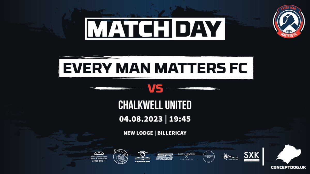 FC_EMM's tweet image. 🚨 ITS MATCH DAY FOR EMM🚨 

🆚: @chalkwellunited 
📅: 04/08/2023
⏰: 19:45 KO
📍: Billericay Town FC
👥: Specators ALLOWED
💷: £2 Entry
🍻: Bar Open

For the final time before a 6 week break, we step out to hit our yearly £4,000 pot for mind 💚🫡