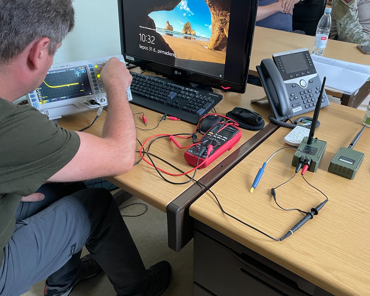 RSIEurope's tweet photo. RISE-1 was successfully tested in collaboration with Lithuanian army specialists. We believe that this practice is an important step in strengthening the region's defensive potential and can lead to future product improvements. #militaryequipment #remoteinitiation #defense https://t.co/oEq9FPJlTr