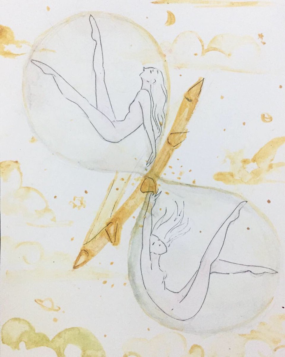 eva_nothing's tweet image. Утро доброе, ✨ вот недавно нашла старую работу 2015 года, которую перерисовала в в 2018 🌙 
Стоит ли делать перерисовку уже сейчас, и если и делать… 
Традишка или цифра?