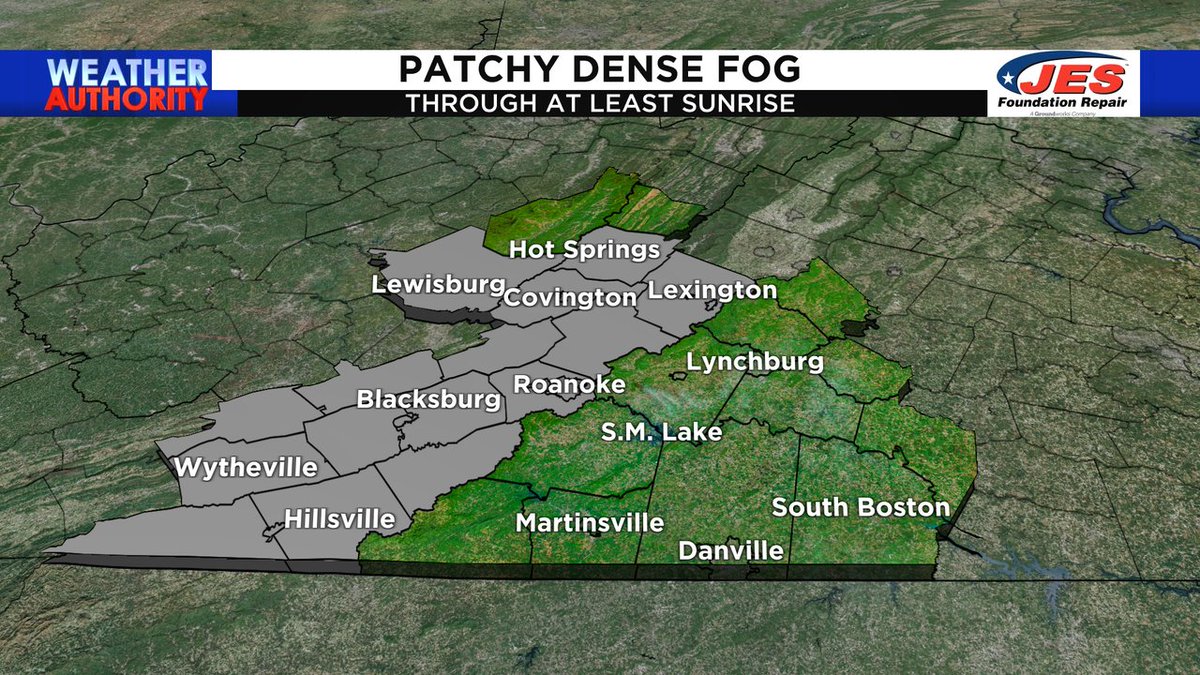 Good (early) Friday morning! Patches of fog, mist and drizzle get us started today. Some of the fog is dense in spots, so be mindful of that when driving around this morning. 

Clouds take their sweet time clearing from northwest to southeast today.