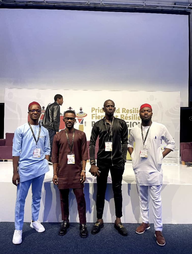 MHSI_NG's tweet photo. #MHSI at the 6th @PanAfricaILGA Regional Conference at Turtle Bay #mauritius.
The Pride and Resilience theme of the year, is a direct action to funders and partners to work until a safer society for all the community members in Africa is achieved 
#PAIConvenes23 
#PANAFRICAILGA https://t.co/PHRTHwfQ9I