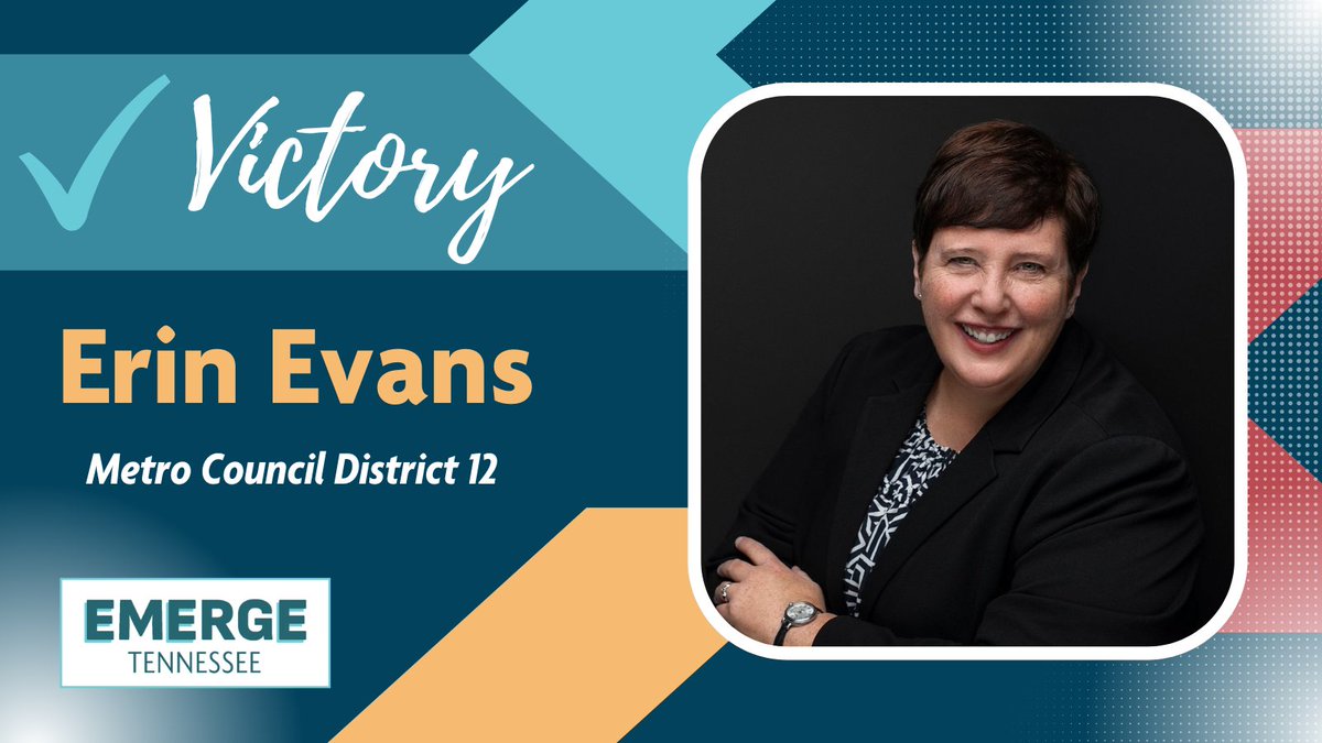 Congratulations to Councilwoman Erin Evans!      

#Emergetn 
#herstory 
#emergenow