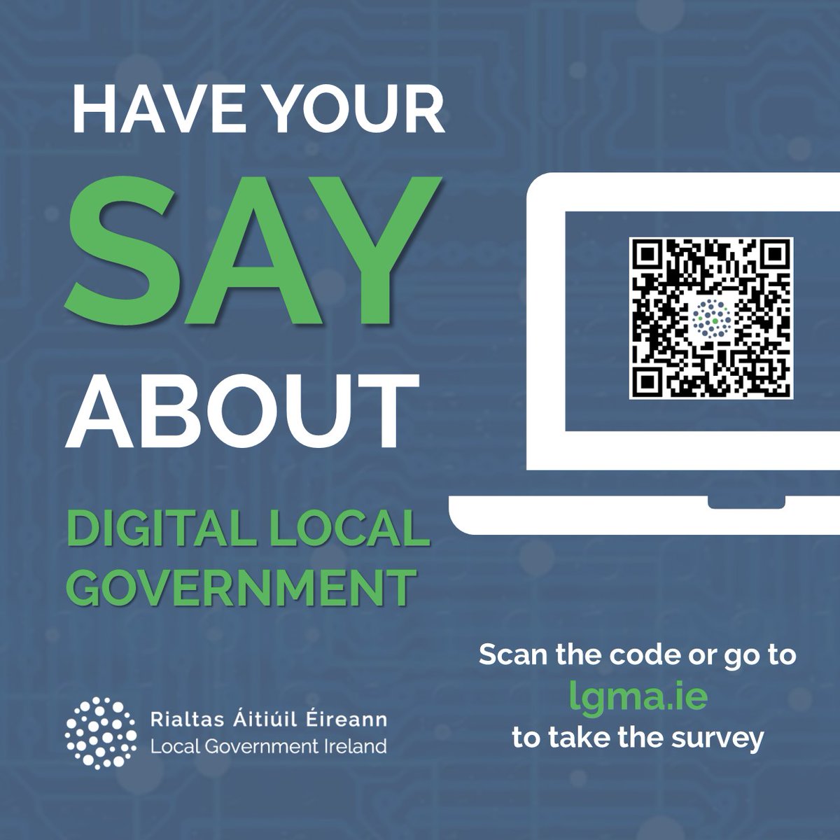 A new strategy is being developed for digital and ICT in local government. Have your say with the survey so that the strategy can meet your needs. You have until August 11th to #HaveYourSay so please complete the survey online at zurl.co/FBpL #DigitalLocalGovernment