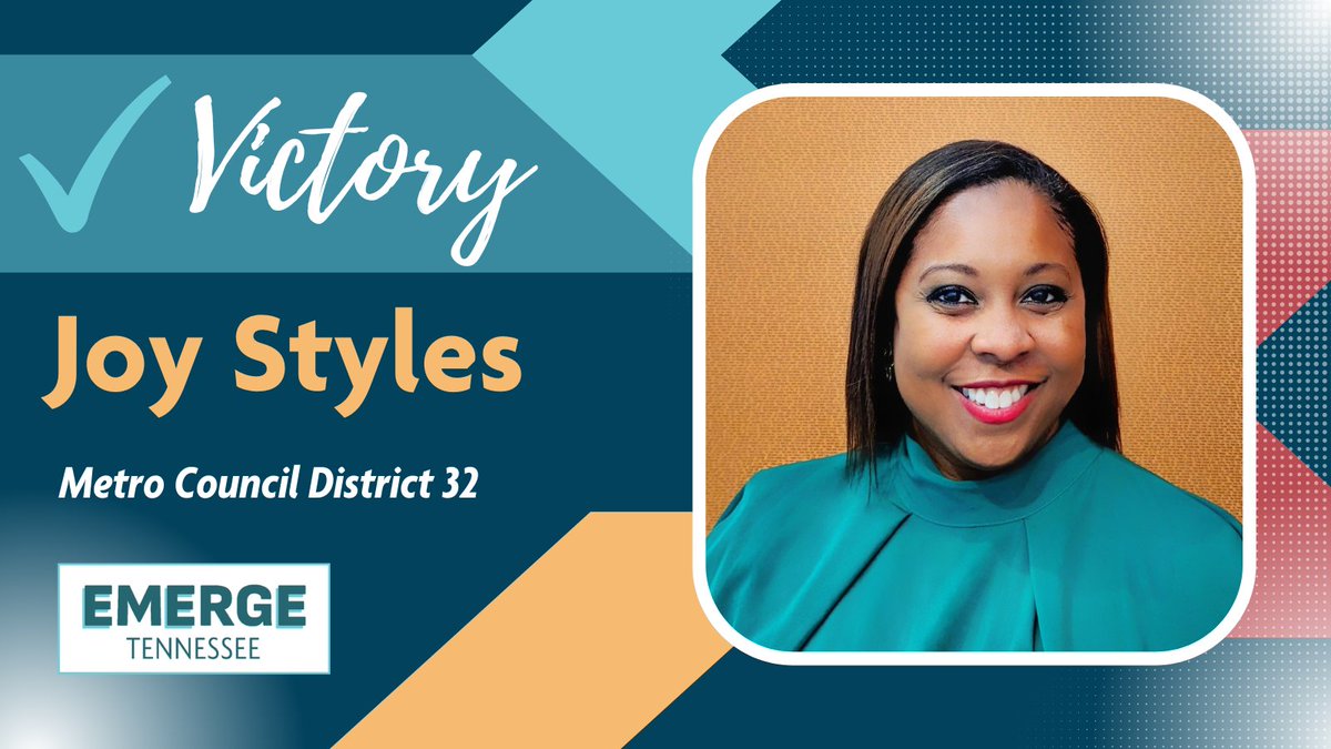 Congratulations to Councilwoman Joy Styles!        

#Emergetn 
#herstory 
#emergenow