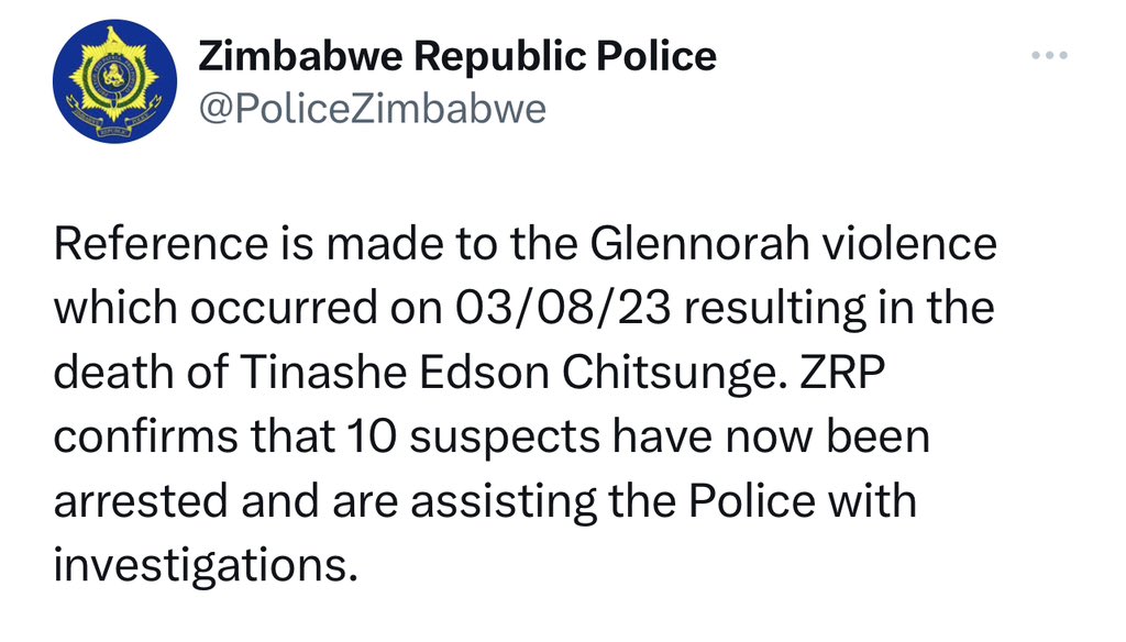 10 ARRESTS SO FAR.