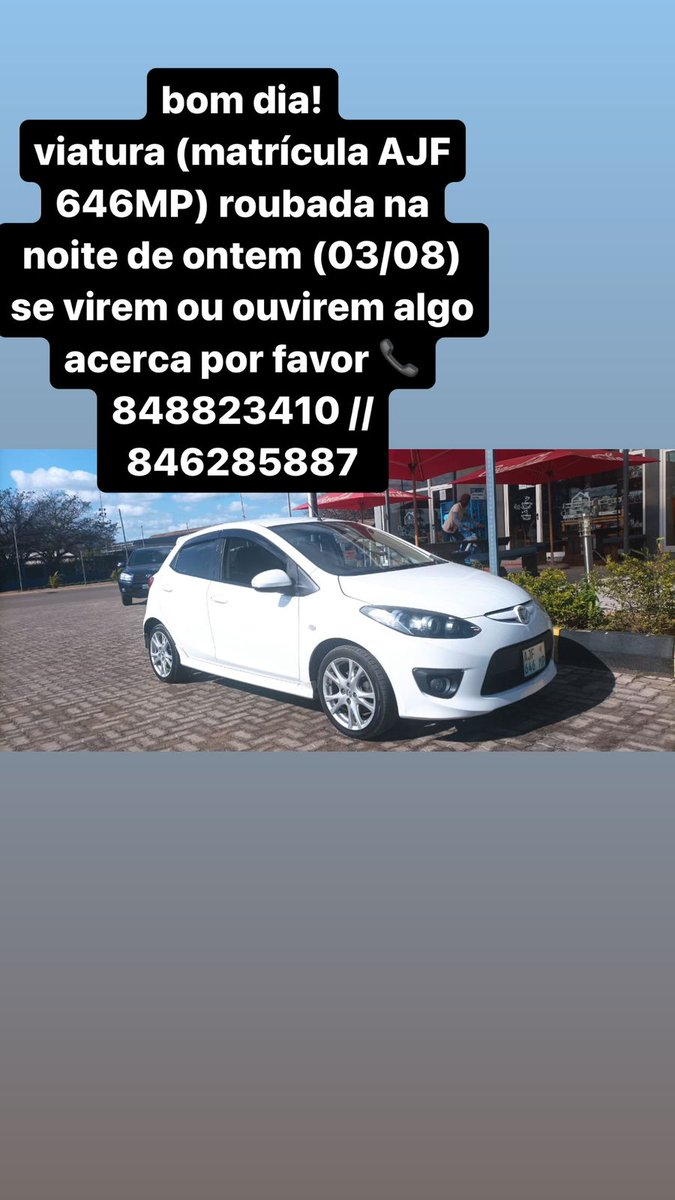 ROUBARAM O MEU CARRO.
Peço ajuda , peço que partilhem a ver se encontramos.
