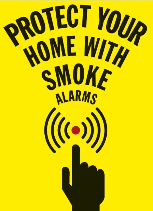 Working smoke alarms save lives, but only if they’re in the right place. One  on every level is an absolute minimum! #FireKills #SmokeAlarmsSaveLives