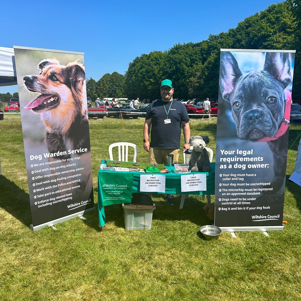 Wiltshire Council #WiltshireTogether (@wiltscouncil) on Twitter photo 🐕🦺 Our #Dog Warden teams will be attending the Wiltshire Game and Country Fayre at <a href="/BowoodHouse/">Bowood House & Gardens</a> between 12-13 August and are offering free dog microchipping checks.
Find out more about the event and the importance of having your dog microchipped 👉🏼: orlo.uk/B5HdZ 🐕🦺 Our #Dog Warden teams will be attending the Wiltshire Game and Country Fayre at <a href="/BowoodHouse/">Bowood House & Gardens</a> between 12-13 August and are offering free dog microchipping checks.
Find out more about the event and the importance of having your dog microchipped 👉🏼: orlo.uk/B5HdZ