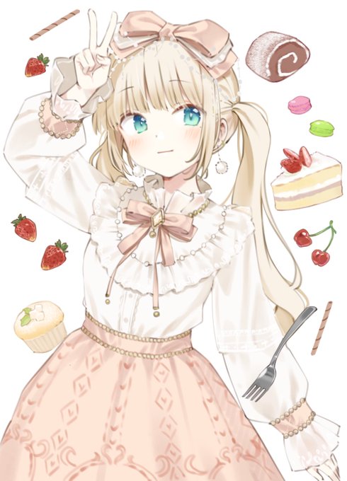 「skirt strawberry shortcake」 illustration images(Latest)