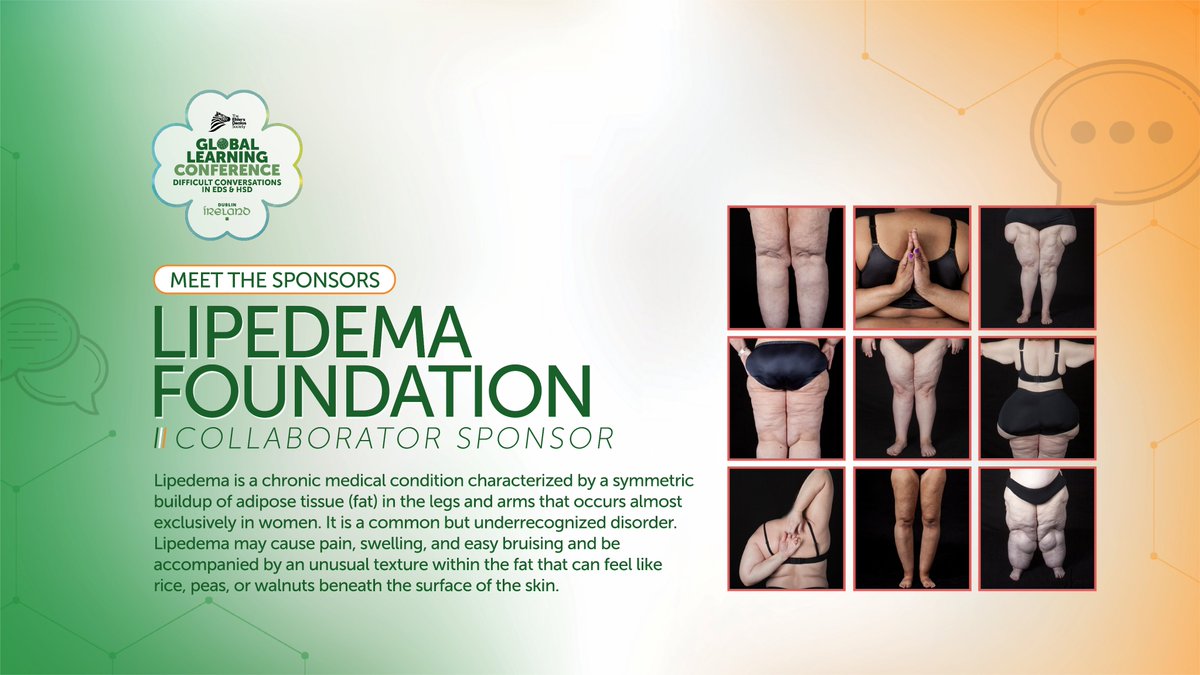 TheEDSociety's tweet photo. .@LipedemaFndn is Collaborating Sponsor for the #GLC2023!

Lipedema is a chronic medical condition characterized by a symmetric buildup of adipose tissue (fat) in the legs and arms that occurs almost exclusively in women. (A Thread) https://t.co/fvSrWVhGKj