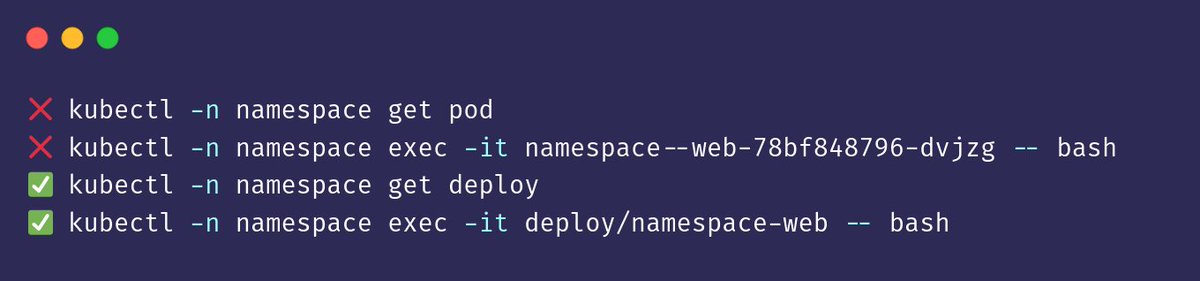 Miss_libert's tweet image. Je viens de découvrir un raccourci #kubectl qui peut vous faire gagner du temps