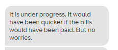 officialctstone's tweet photo. @btbusinesscare Interesting to know that the more money you recieve, the quicker you'll do things for that customer... Is this policy? https://t.co/2sqMspujKD
