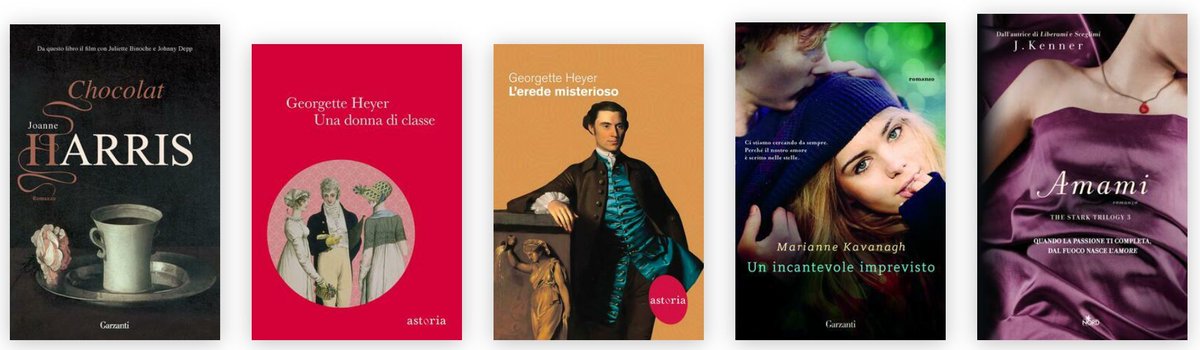 Promozione Estate d'amore
Una biblioteca di 65 titoli a 1,99 € per tutti i crazy in love, che vogliono fare scorta di romanticismo (fino al 20 agosto).
💖 feedbooks.com/lists/48778/pr…