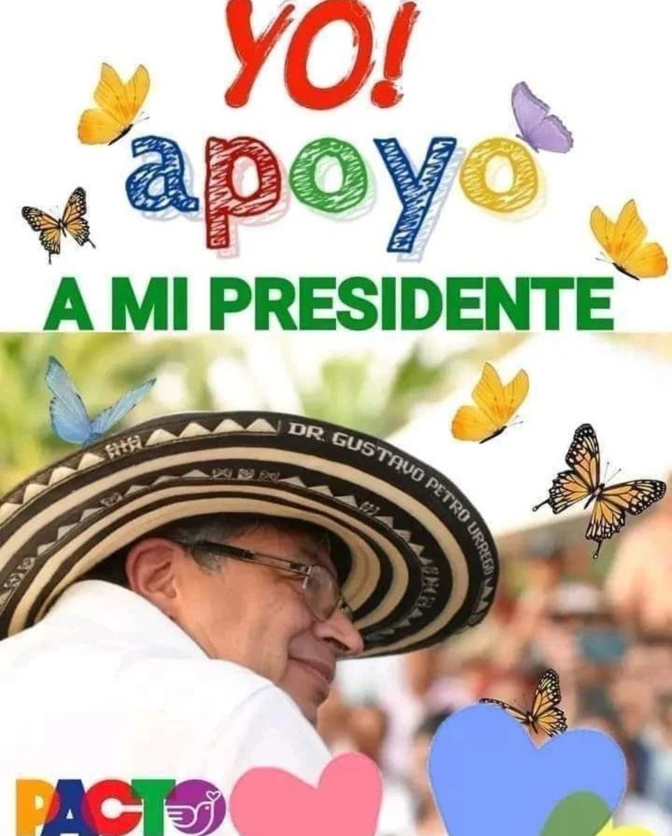 Akanebutterflys's tweet photo. @VickyDavilaH #LeCreoAlPresidente
🫶🇨🇴 https://t.co/OvIDJ2VkFr