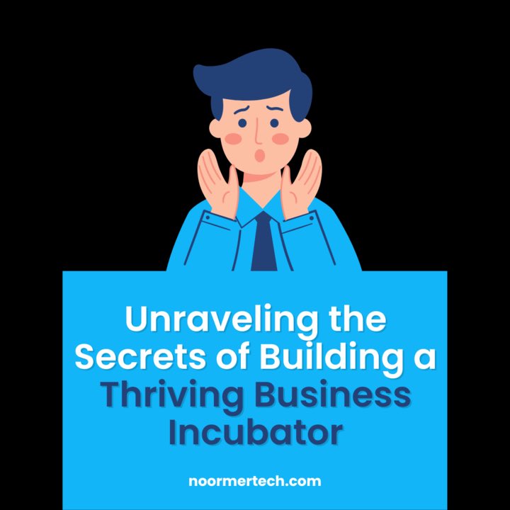 NoormerTech's tweet photo. Noormertech will delve into the pitfalls that impede the creation of a successful business incubator and unveil the keys to unlocking its true potential.

#noormertech #businessincubator #incubator #businessideas #tech #techsolutions #technology #accelerator #TechnologyIsAwesome https://t.co/LvJWHx8mlC