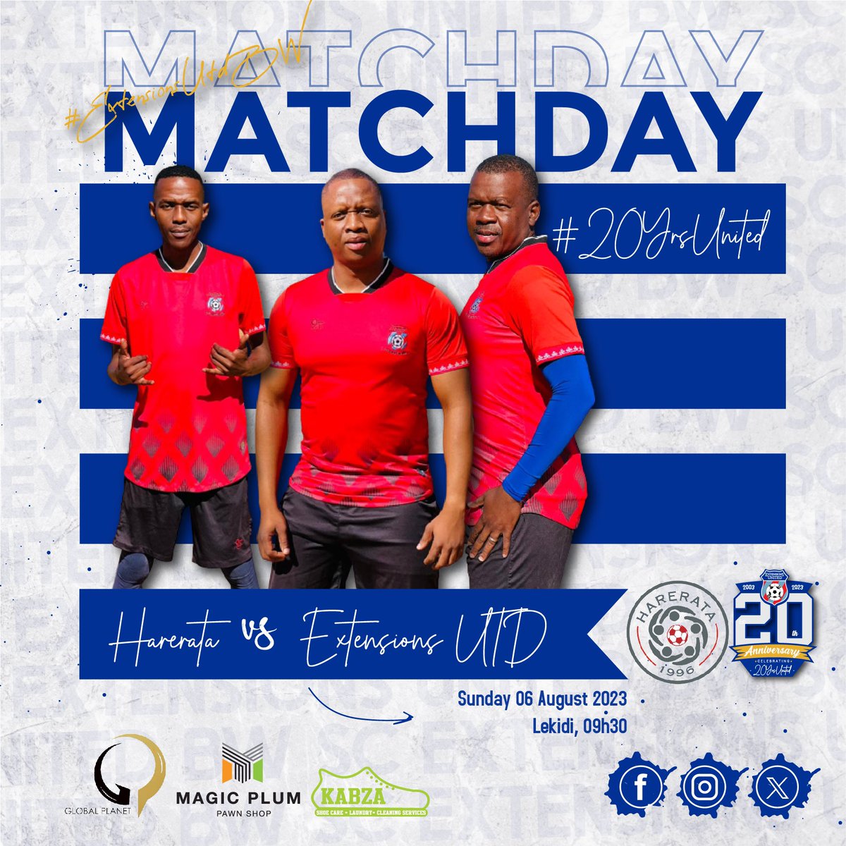 ExtensionsUtd's tweet photo. Harerata re ka ba embarrassa‼️
🚨NEXT MATCH 🚨
Harerata Social Club 
#20yrsunited🔗
#extensionsunitedbw🔴
#bwsocialclubs
#SundayFooty⚽️
#globalplanet🌍
#magicplum https://t.co/83Q5UALeGL