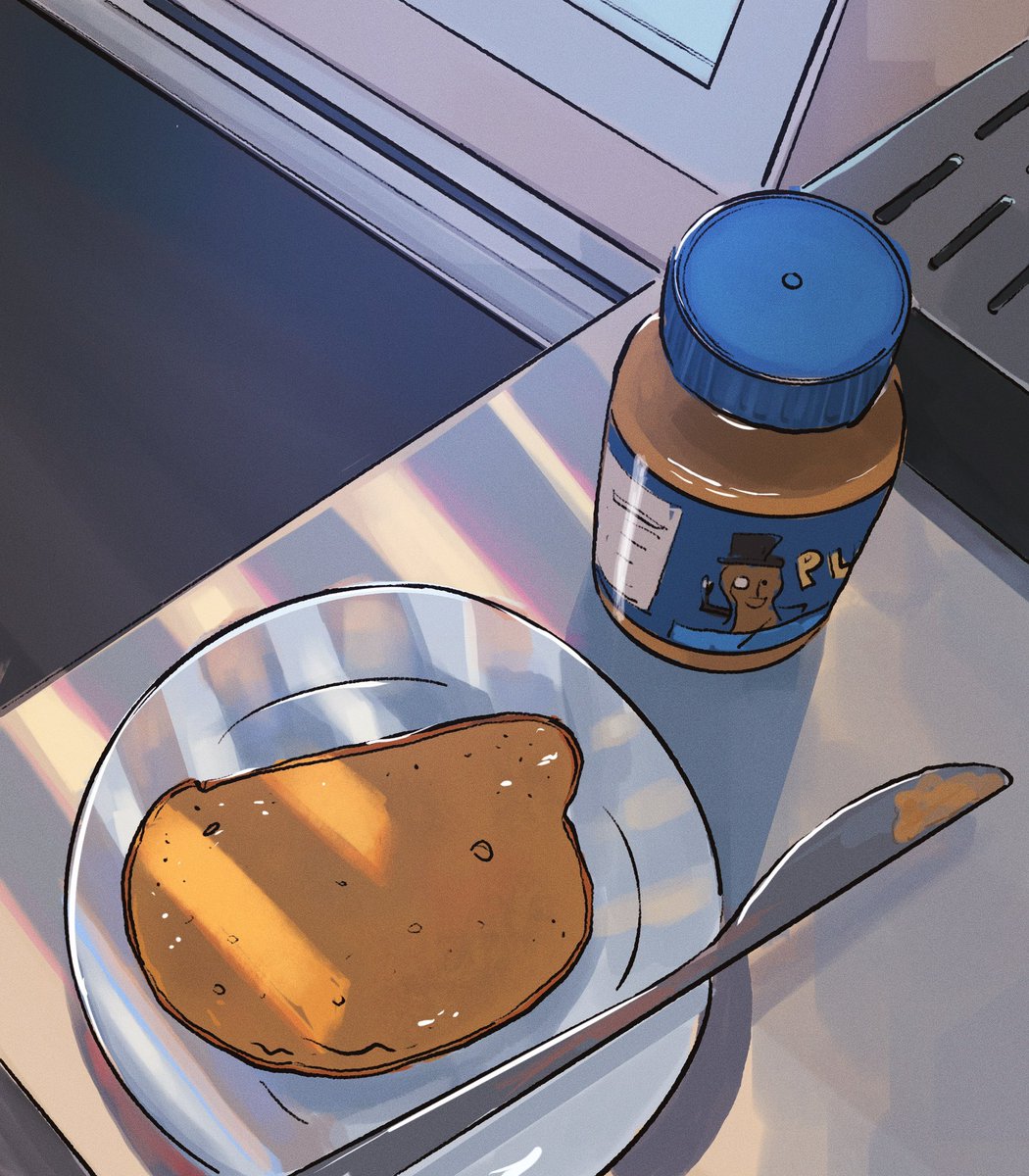 XiaonessArt's tweet photo. morning toast 💛🍞  #procreateart #digitalart #doodlediary https://t.co/efVPxxrhwk