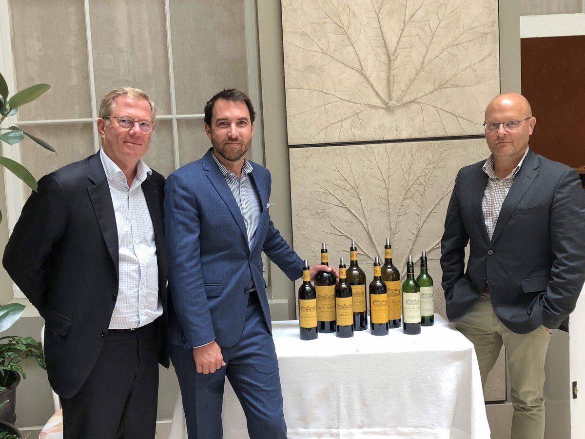 Christophe Congé, the 'new' MD of Saint-Estèphe 4th growth Château Lafon-Rochet, is helping his team achieve some lofty ambitions – to emulate Calon-Segur and get there over the next 5-10 years by making higher quality, terroir-driven wines. Report click the-buyer.net/people/produce…