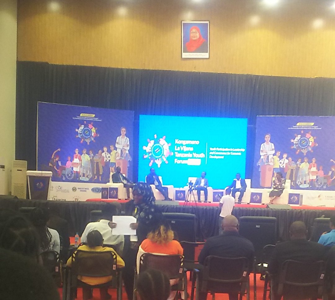 Youth participation in inclusive social Development
"Ni muhimu kuwepo na miundombinu bora kwa ajili ya kuwasaidia vijana kupata huduma za kiafya kama vile kuwepo kwa chumna maalumu kwa ajili ya huduma kwa vijana'
<a href="/youthforum_Tz/">Tanzania Youth Forum</a> 
<a href="/PactTanzania/">Pact Tanzania</a> 
<a href="/salamafound/">Salama Foundation</a> 
#TYF2023