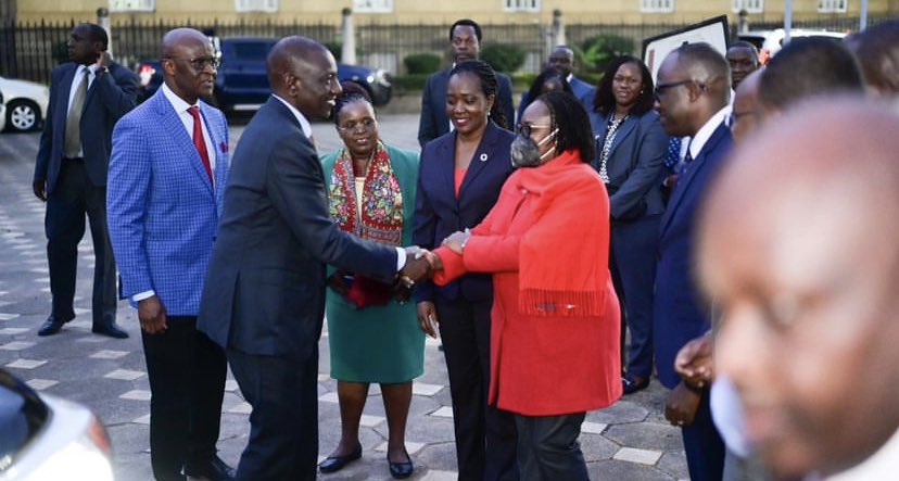 Yesterday  H.E the president, Dr William Samoei Ruto,PHD inspected the ongoing refurbishments at KICC
#refurbishments 
#kicc 
#Workflow