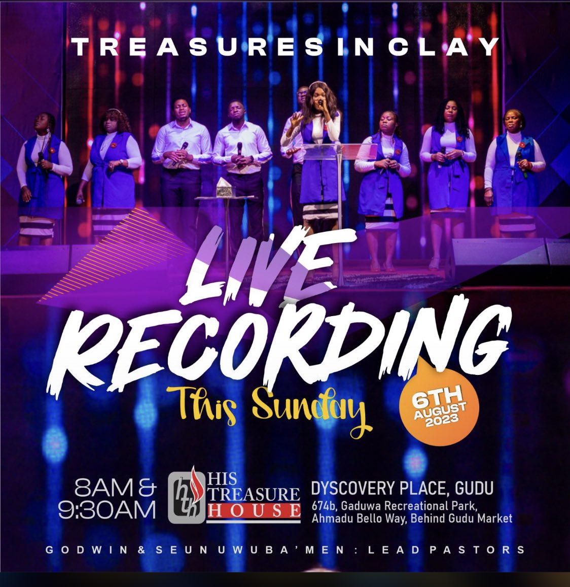 PGwins's tweet photo. This Sunday at His Treasure House with @treasuresinclayhth LIVE RECORDING 🔥🔥🔥 https://t.co/QgF5qT3w5B