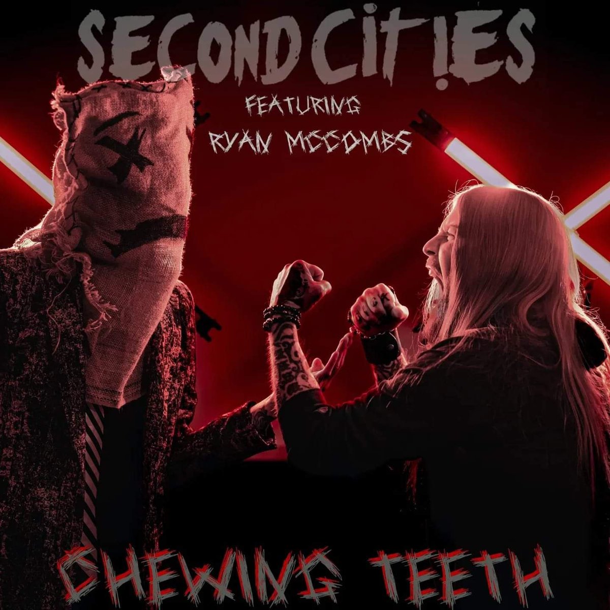 BESPOKE MANAGED BAND!!! @SecondCitiesUK (FT @RyanMcCombs FRONT MAN OF @soiltheband & @DrowningPool ) - CHEWING TEETH OUT NOW!!! STREAM: song.link/gb/i/1688647910 #secondcities #ryanmccombs #soil #drowningpool #newmusic #newmusic2023 #NewMusicAlert #newmusicrelease