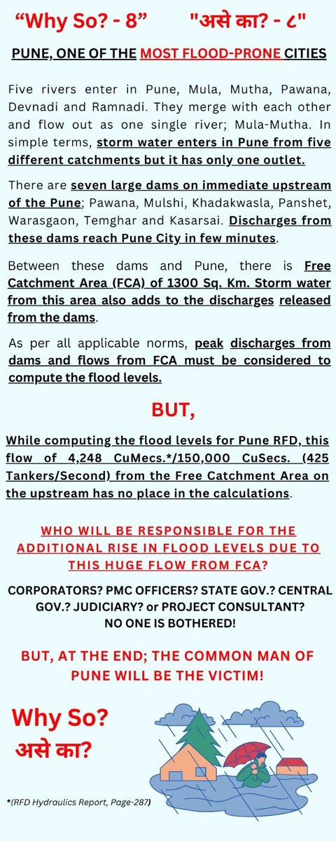 Why So?-8 #RFDHATAOPUNEBACHAO @Jairam_Ramesh @PMCPune @PMOIndia @CMOMaharashtra @AUThackeray @lifeindia2016 @nitin_gadkari @MPVandanaChavan @MirrorNow @LoksattaLive @lokmat @pudharionline @PuneTimesOnline @VinitaDeshmukh @jbaphna @SalimAli_Bird @VetalTekdi @PuneRivers