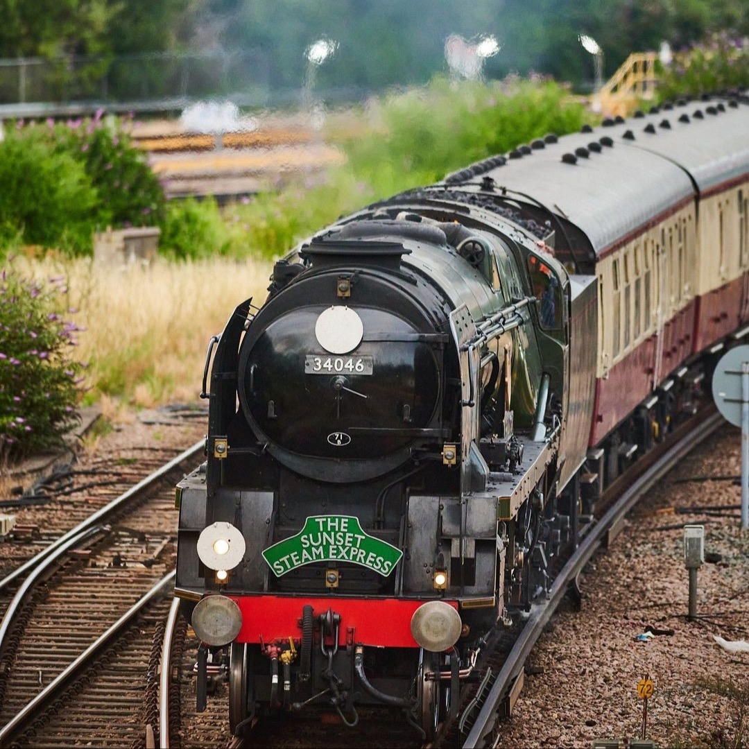 Steam_Dreams's tweet photo. Capture the essence of summer & radiate in its sunset with the #SunsetSteamExpress. π
There are limited tours remaining and, until 29th August, you could travel in style with our First Class Special Β£99 offer.
Book now: https://t.co/lpMU4CjHtr
πΈ IG: https://t.co/20XJZCbCff https://t.co/bxTYHwdTws