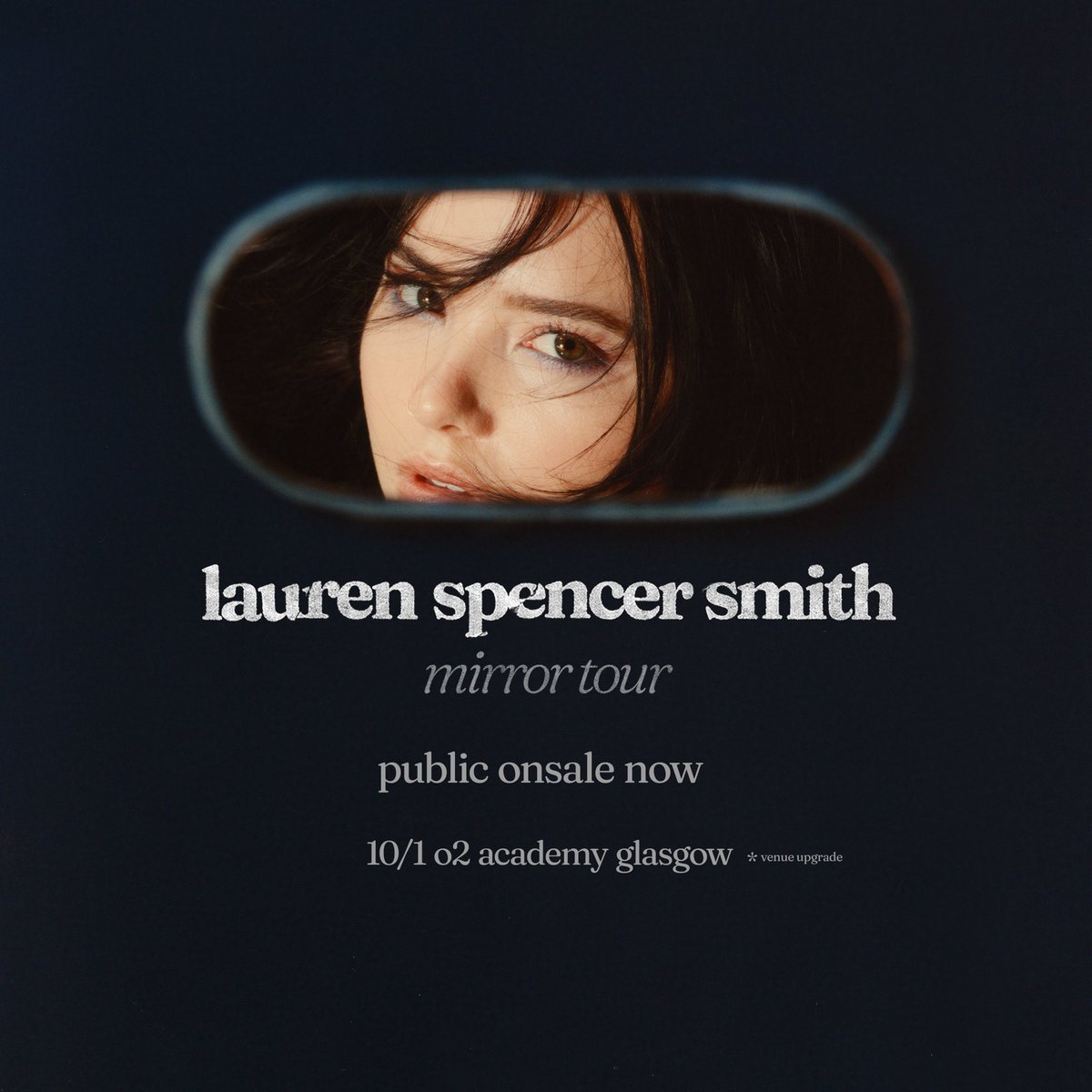 iamlaurenmusic's tweet photo. GLASGOW ❤️ NEWLY ADDED TICKETS TO THE UPGRADED VENUE ARE AVAILABLE NOW #mirrortour https://t.co/T3LmCn448Z https://t.co/7rSZyDBxqz