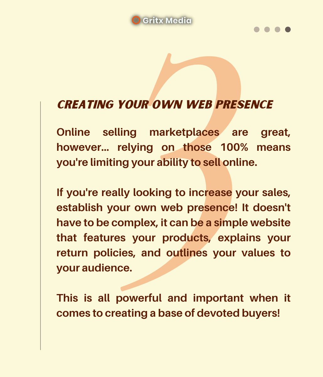gritx_media's tweet image. Unlock the Path to Sales Success! 🌟📈 Follow these three powerful steps to skyrocket your sales and achieve your business goals. 💼💪 #SalesSuccessFormula #BoostYourSales #SalesGrowthStrategy #StepstoMoreSales #SalesPowerMoves #SalesMastery #SellWithConfidence #SalesGoalsCrushed