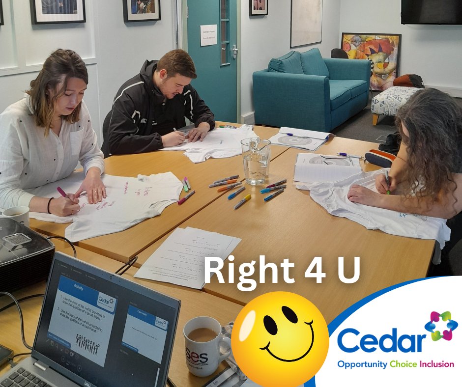 cedarfoundation's tweet photo. Our Right 4 U group 'Summer of Fun' - our teams hosted a range of summer activities for our adult group; including, a 'Developing Positive Friendships' session! Thank you to all who attended and we hope you really enjoyed yourselves! π
#OpportunityChoiceInclusion #Right4U https://t.co/oG98Vu4rVx