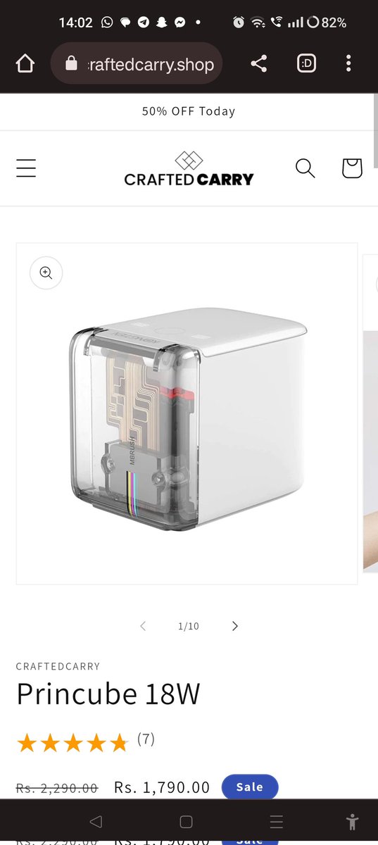 HandbrakeHarry's tweet image. Fraud alert | What you order, and what you get.
craftedcarry.shop/collections/all

#fake #conmen #cheat #scam
#delhivery #shopify #craftedcarry #fraudster