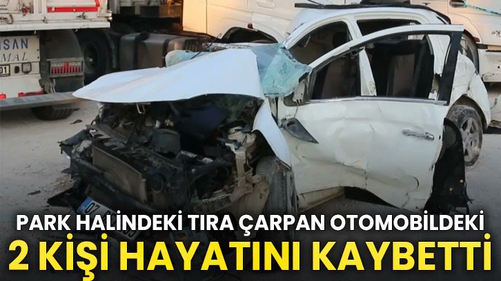 Park halindeki tıra çarpan otomobildeki 2 kişi hayatını kaybetti

Hatay’ın Antakya ilçesinde park halindeki tıra çarpan otomobildeki iki kişi yaşamını yitirdi, iki kişi yaralandı.