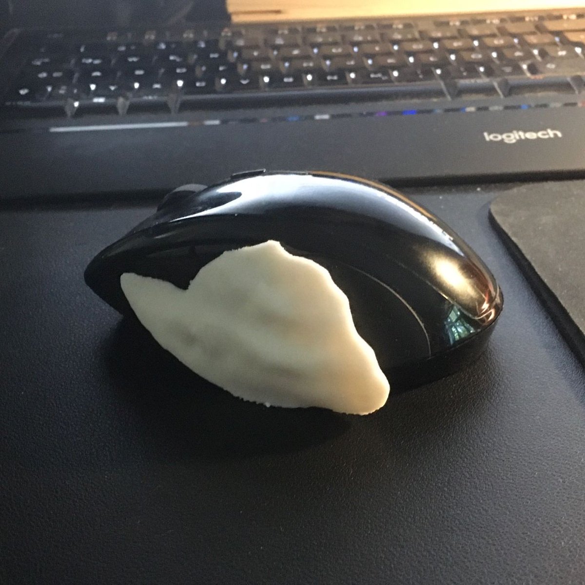 AZitek's tweet photo. First 3D printed otolith of trout as preparation for an exhibition of @FFoQSI at @tmwpress to trace back origins of fish by analyzing time-resolved patterns of isotopes in otoliths by LA-ICP-MS. Find the setup to scan micro-objects from 0.5 to 5 mm here (https://t.co/vRO6aao4PZ). https://t.co/9cPEfk4oKz