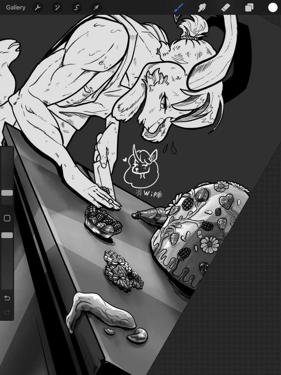 _Fahnta_'s tweet photo. Got the table done for now. It’s 4 am 🥲 https://t.co/gZZVPIvBKf