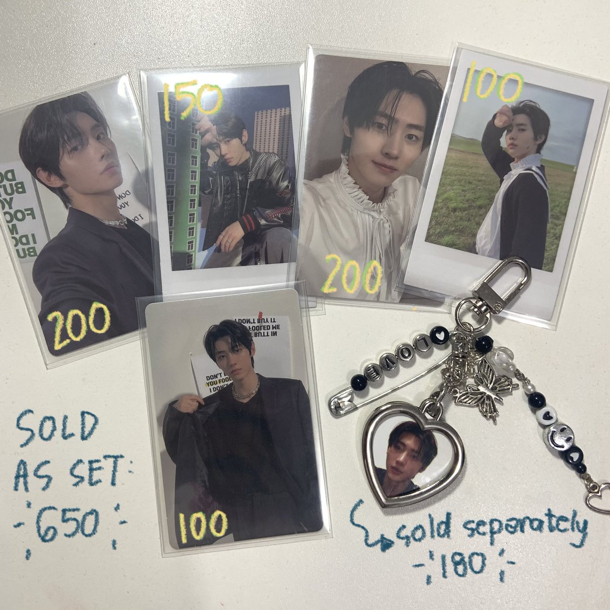 mysolace_psh's tweet photo. wts lfb | enhypen pc ph

SUNGHOON D:A PC YET NO WEV POB

- may tingi or buy as set
- atleast 200 dp (non-refundable) if set - 3days reservation
- gcash, bpi // jnt, lbc
- keyring: 180 // not included in the set https://t.co/UGYyWNhePn