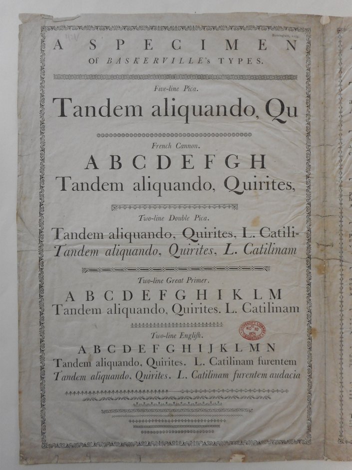Does the name ‘Baskerville’ ring a bell? Perhaps from your favourite word processor? Here’s a little 🧵and a job alert! #heritagescience #archaeometallurgy #archaeologicalscience #digitalhumanities