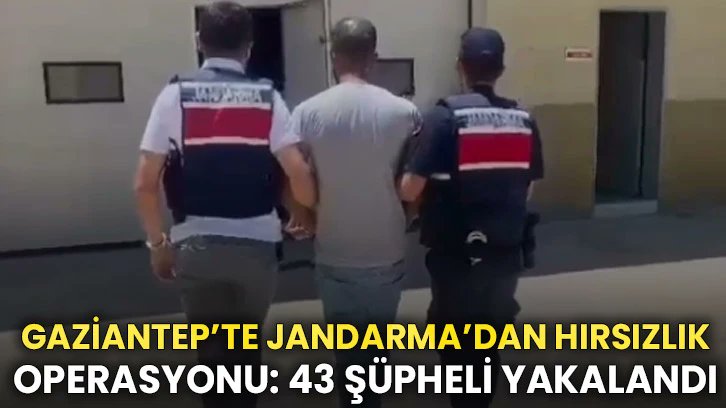 Gaziantep’te Jandarma’dan Hırsızlık Operasyonu: 43 Şüpheli Yakalandı

13 Temmuz - 03 Ağustos 2023 tarihleri arasında meydana gelen 28 faili meçhul hırsızlık olayını aydınlatarak 43 şüpheliyi yakaladı Şüphelilerden 24’ü tutuklanırken, 19’u adli kontrol şartıyla serbest bırakıldı
