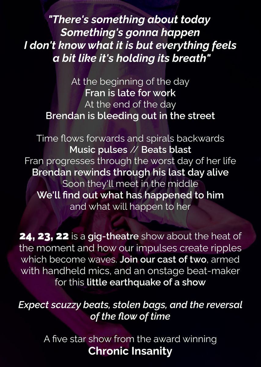 CITheatre's tweet photo. We've got 6 shows at @edfringe this year :)

Our ⭑⭑⭑⭑⭑ gig theatre show 24, 23, 22 is warping time at @FollowTheCow everyday at 14:10

Our 5 show residency at @traversetheatre is full of amazing online and interactive performances as well

Take your pick! #TweetTheMedia https://t.co/qjitSQWyHQ