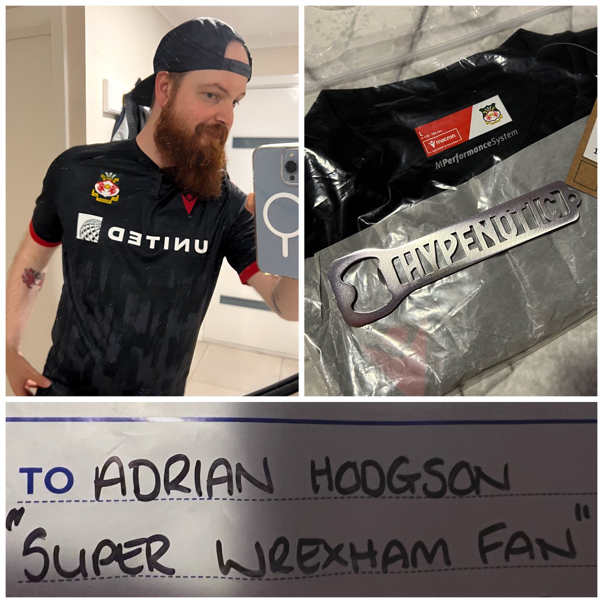 WXMRoundup's tweet photo. Twas the night before league 2 
Chugging beers at my house
And no one could annoy me
Not even Chris Rouse.
A package arrived today
It had me guessing 
A gift from @WSudworth 
The man is a blessing ❤️ https://t.co/O4sh9b1QEH